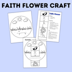 Faith Flower Craft for Kids | Sunday School Craft | Faith Craft