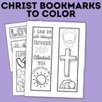 Easter Bookmarks | Kids Bookmarks | Christ Bookmarks | Coloring Pages