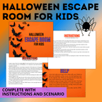 Halloween Escape Room for Kids for Young Kids Ages 5-10