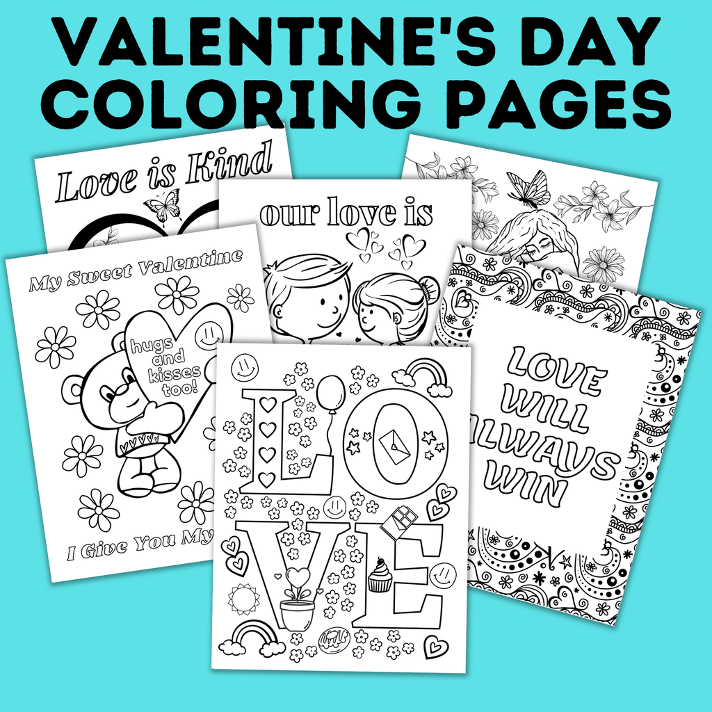 Valentine's Day Coloring Pages