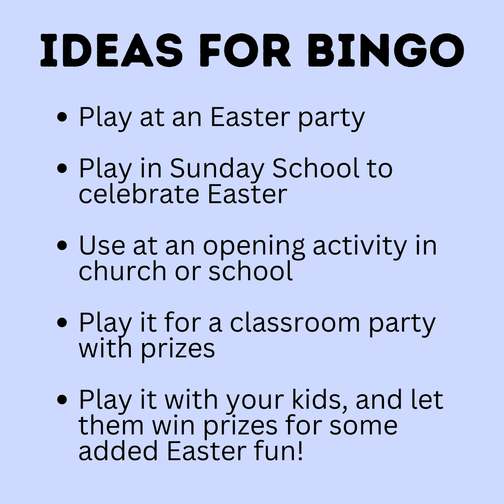 Easter Bingo | Easter Games | Easter Activity for Kids | Kids Bingo | Classroom Game | Kids Games