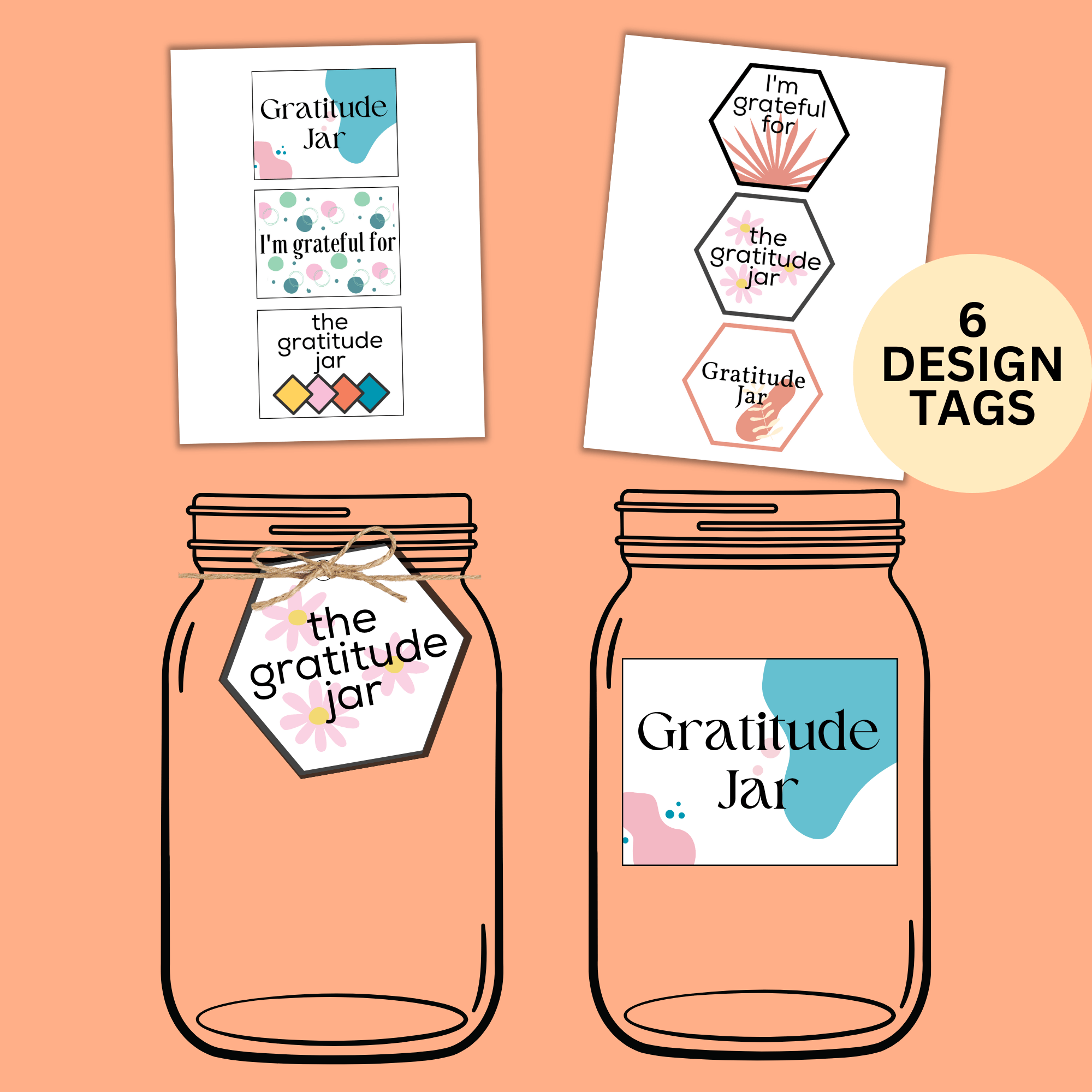 Gratitude Jar for Kids | Thankful Jar | Gratitude Activities