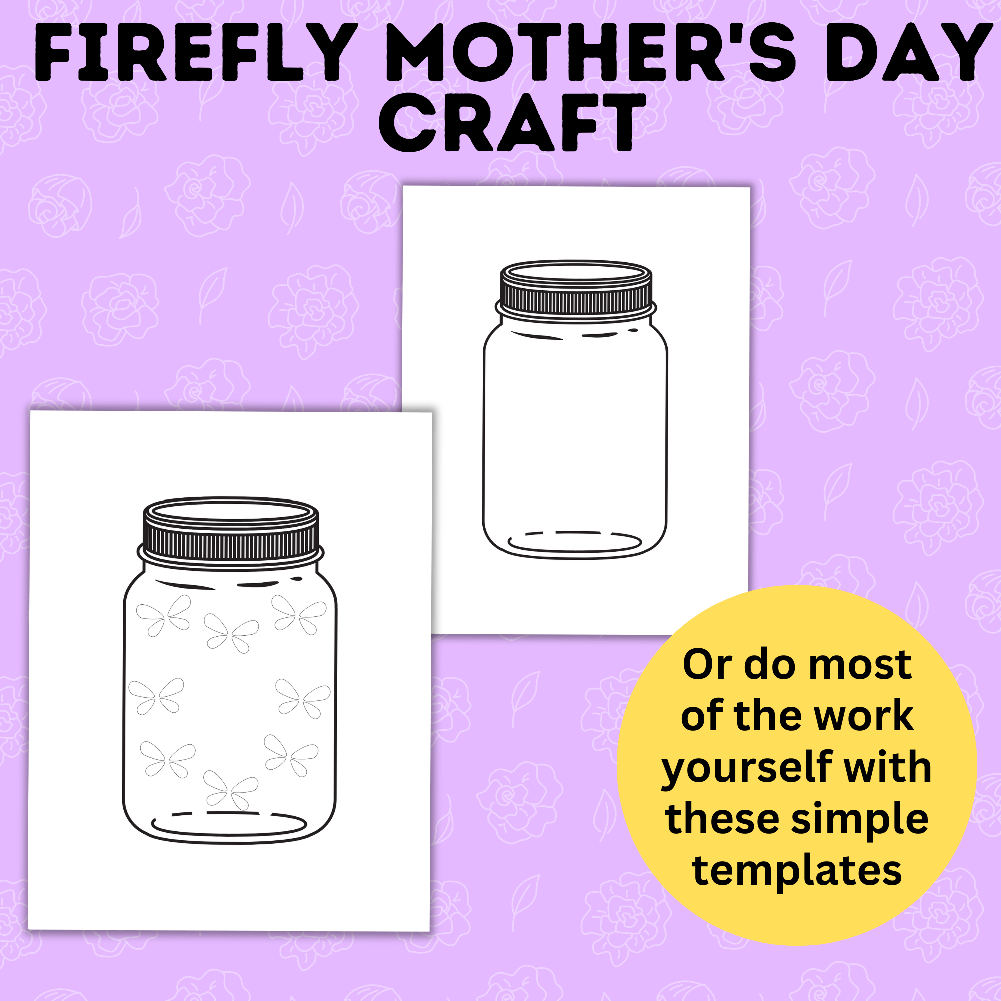 Firefly Craft | Mother's Day Craft