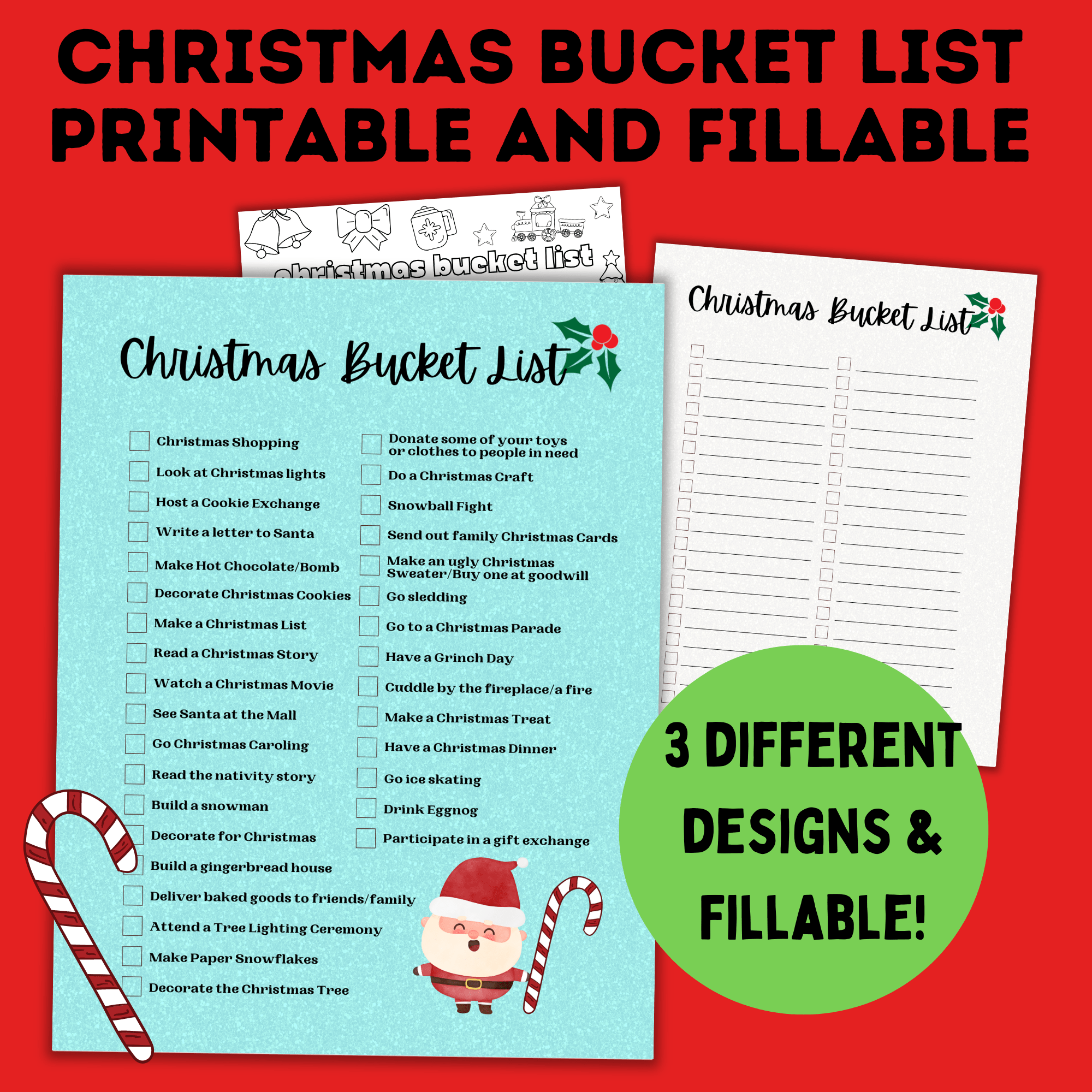 Christmas Bucket List for Kids and Family | Christmas Activities