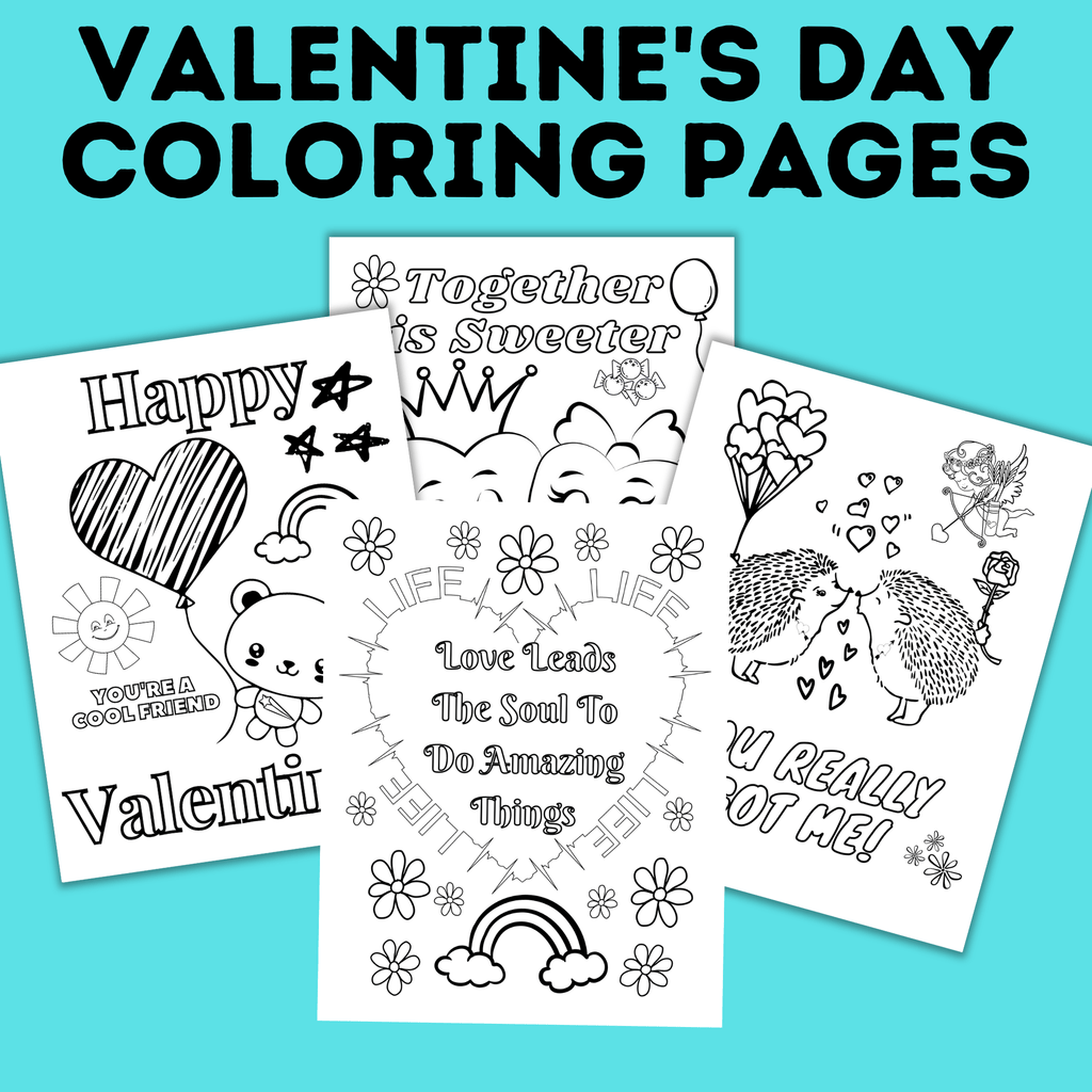 Valentine's Day Coloring Pages