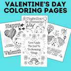 Valentine's Day Coloring Pages