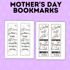 Meaningful Mother's Day Bookmarks | Gifts for Mom | Mother's Day Card