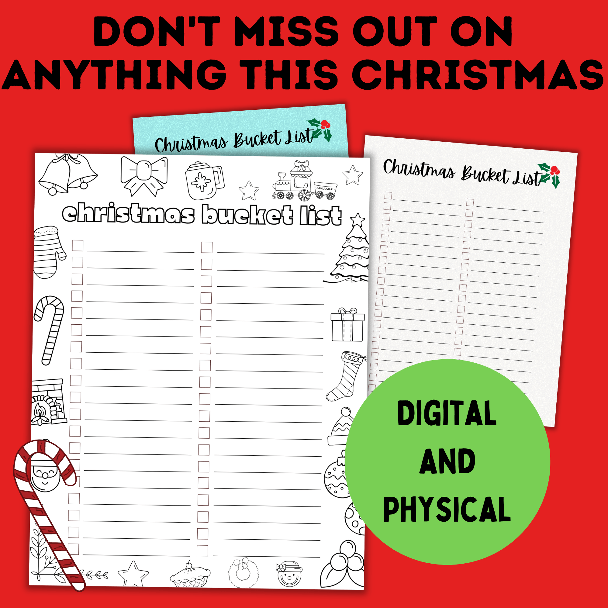 Christmas Bucket List for Kids and Family | Christmas Activities