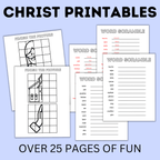 Sunday School Activity Fun Pack | Sunday School Printables | Church Activities