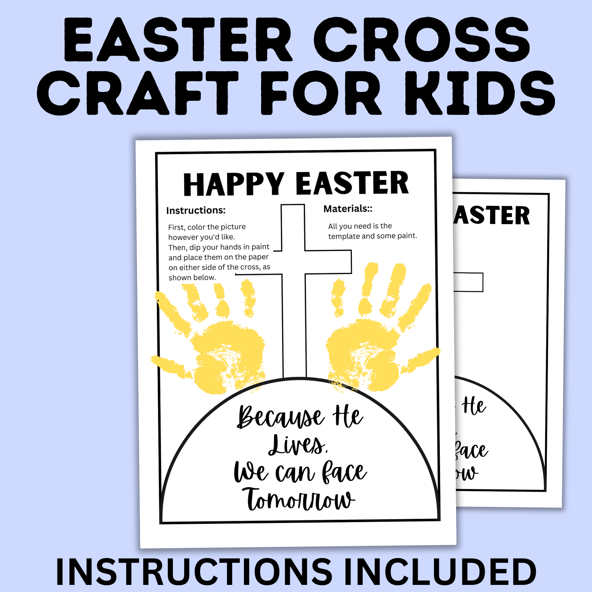 Easter Craft for Kids | Sunday School Craft for Kids
