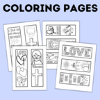 Sunday School Activity Fun Pack | Sunday School Printables | Church Activities