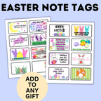 Easter Note Tags and Gift Tags