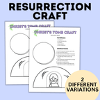 Easter Craft Template | Kids Crafts | Resurrection Crafts