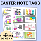 Easter Note Tags and Gift Tags