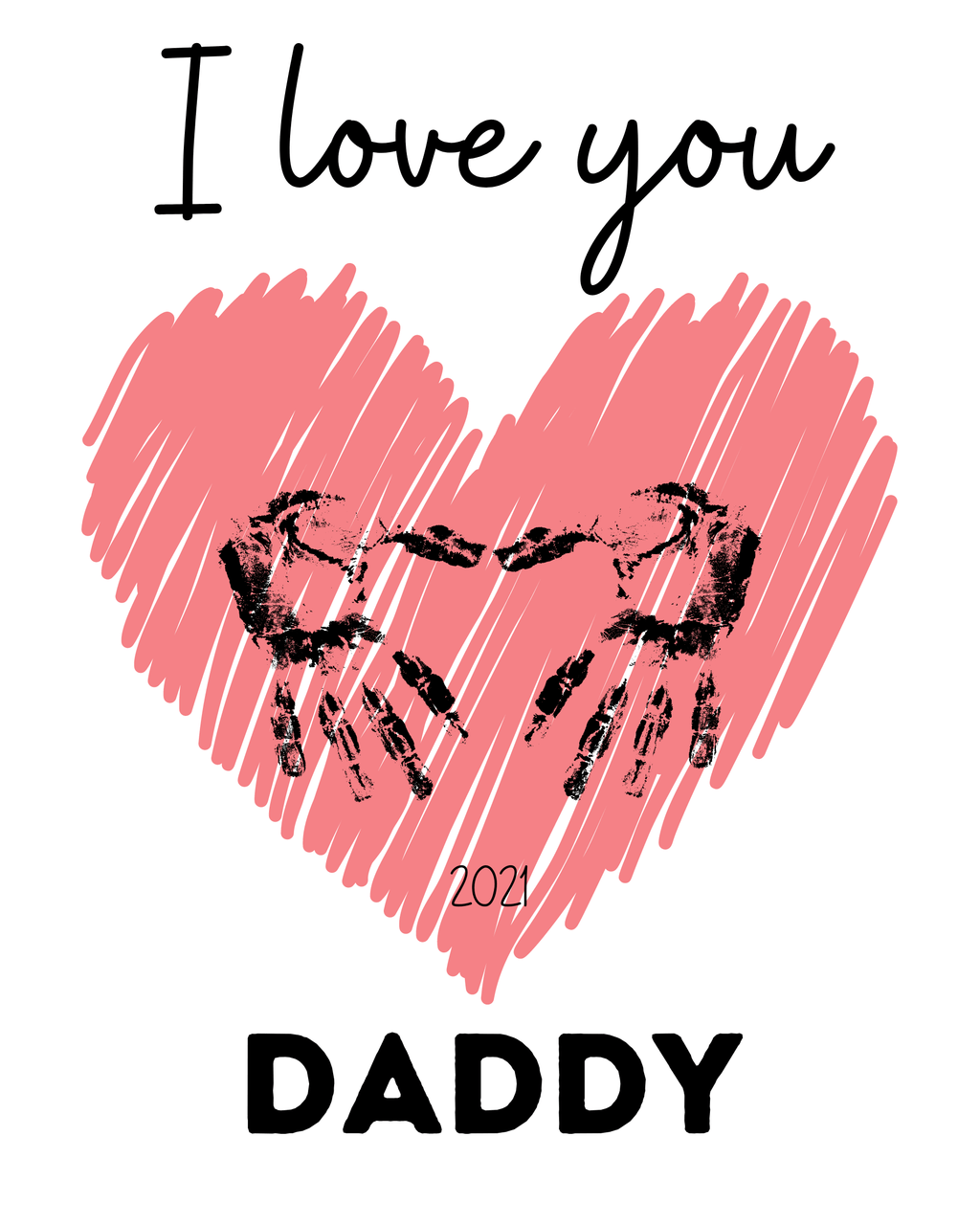Father's Day Hand Craft Templates
