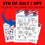 July 4th I Spy Game for Kids | Kids Games | 4th of July Activities