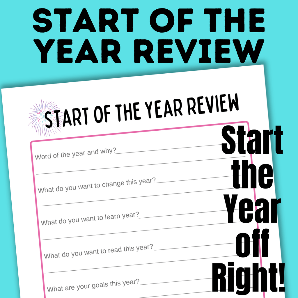 Start of the Year Review | New Year's Questions | New Year's Eve Activities