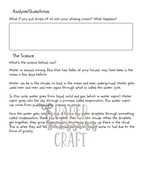 The Scientific Method: The Clouds and Raindrops Experiment 