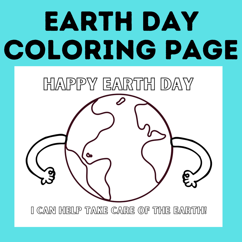 Earth Day Coloring Pages for Kids