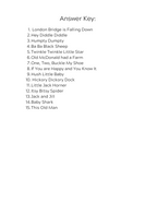 Baby Shower Emoji Nursery Rhyme Quiz