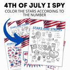 July 4th I Spy Game for Kids | Kids Games | 4th of July Activities