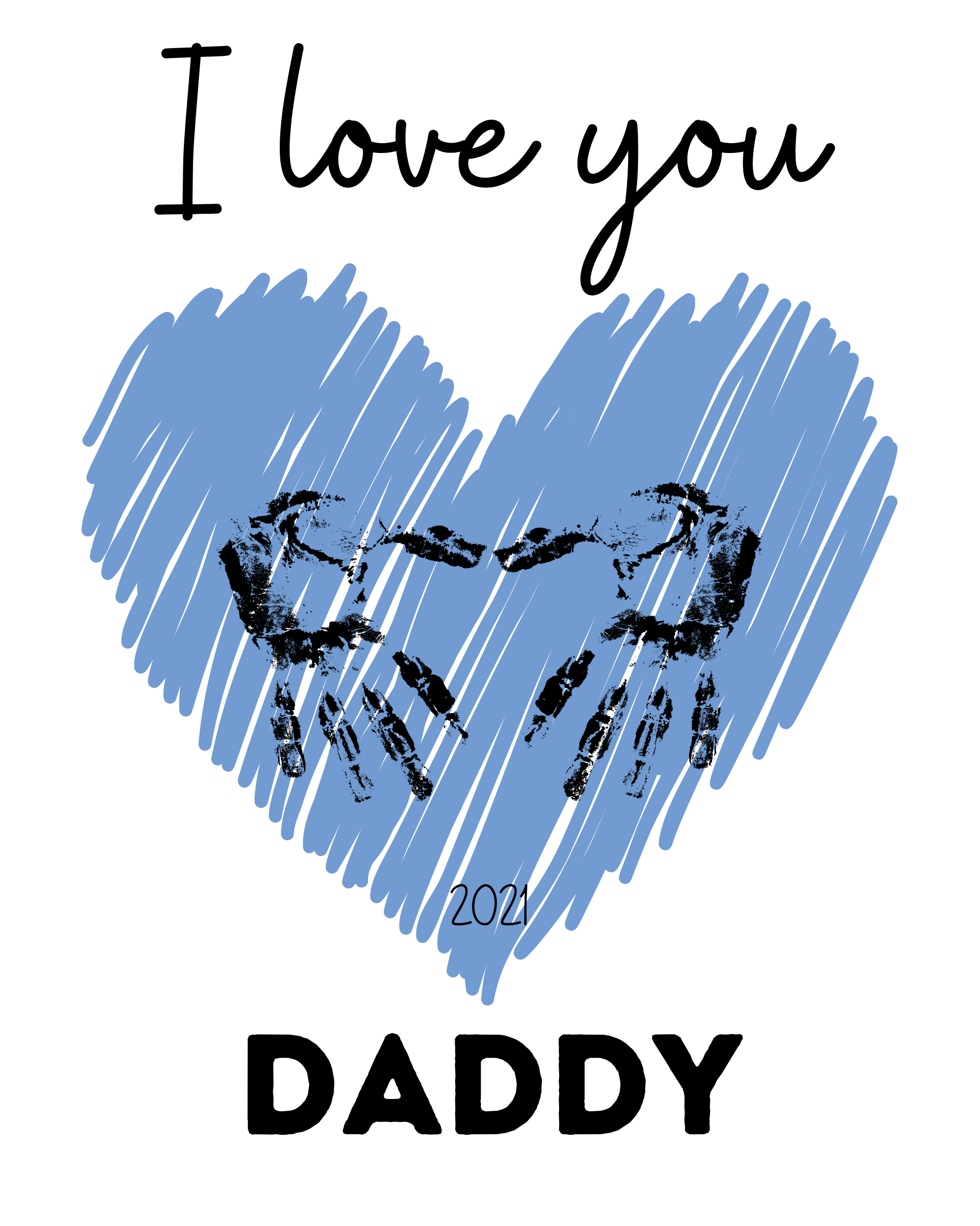 Father's Day Hand Craft Templates