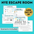 New Year's Eve Escape Room for Kids | New Year's Eve Game for Kids