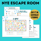 New Year's Eve Escape Room for Kids | New Year's Eve Game for Kids