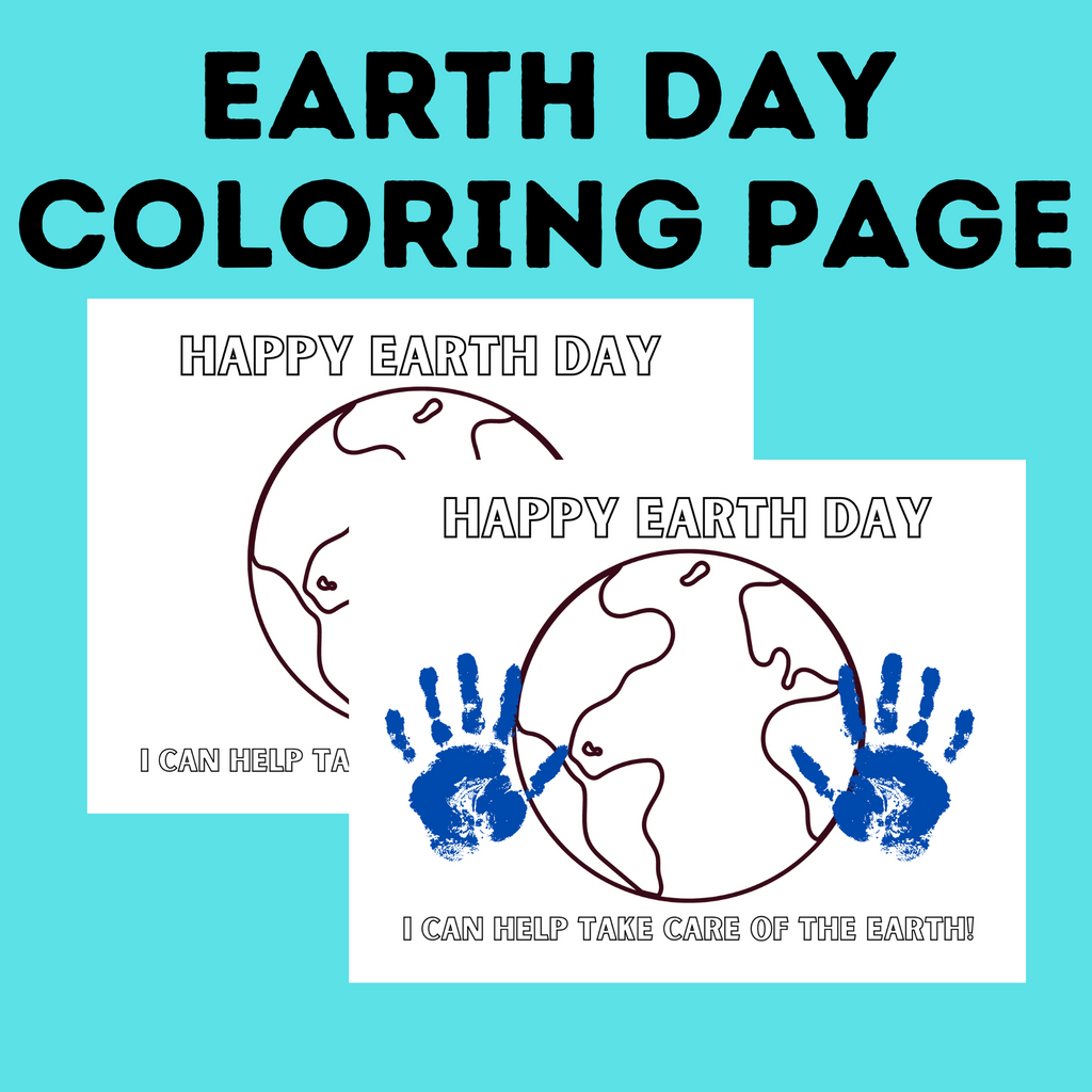 Earth Day Coloring Pages for Kids