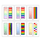 Rainbow Bookmarks