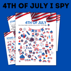 July 4th I Spy Game for Kids | Kids Games | 4th of July Activities