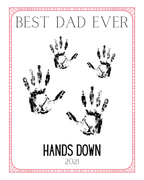 Father's Day Hand Craft Templates