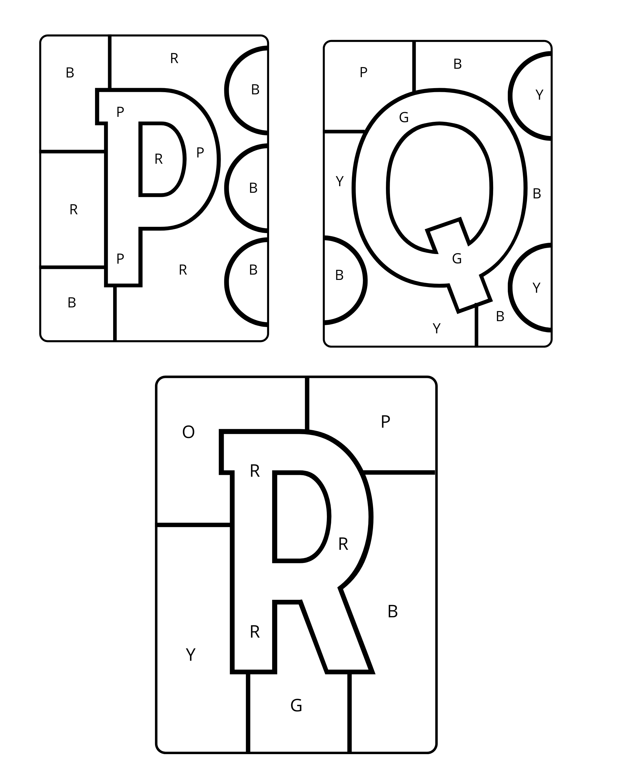 Alphabet Paint by Number (Letter)
