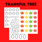 Thankful Tree | Thanksgiving Thankful Tree
