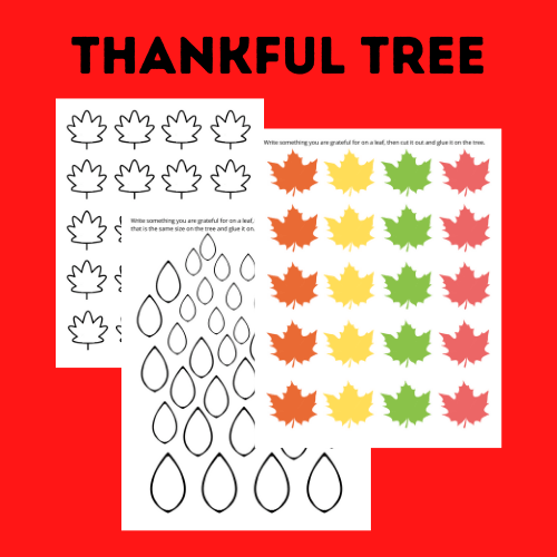 Thankful Tree | Thanksgiving Thankful Tree