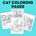 Cat Coloring Pages