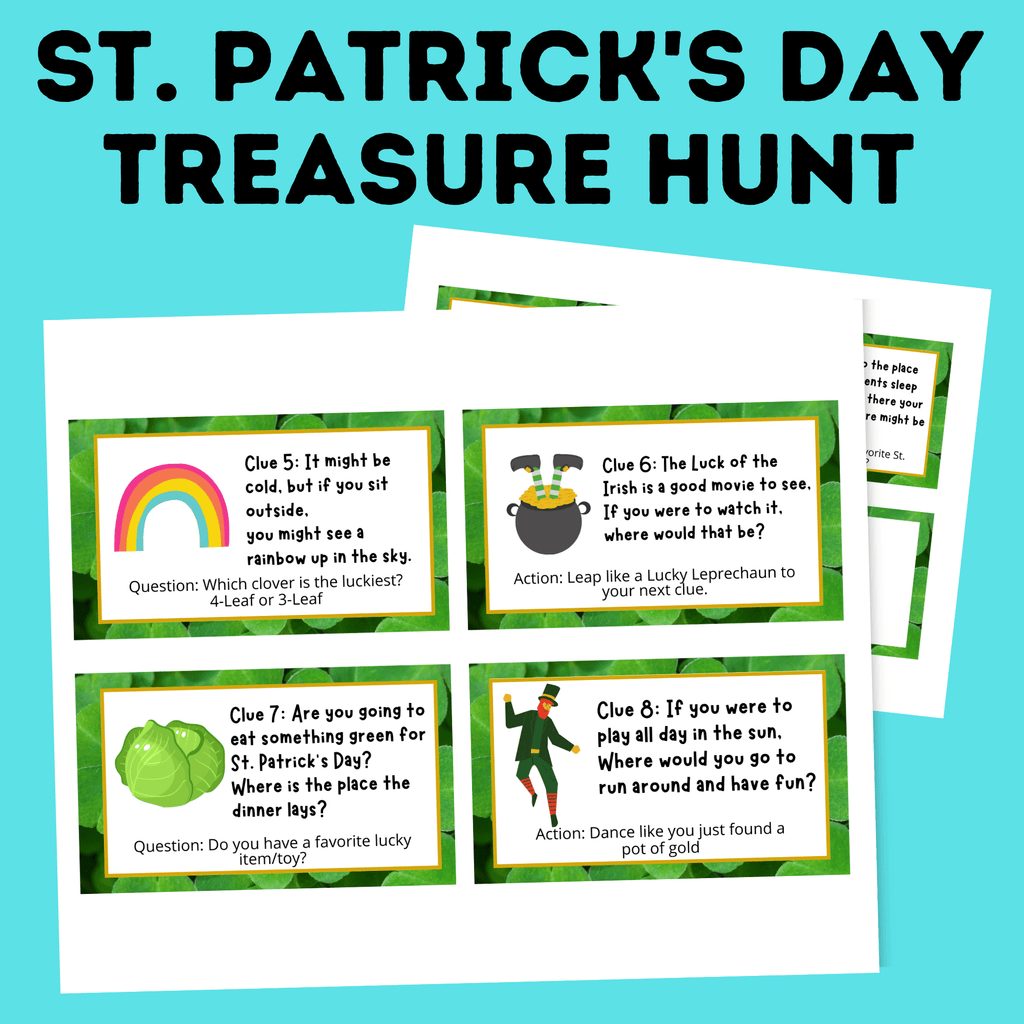 St. Patrick's Day Treasure Hunt | Kids Party Games