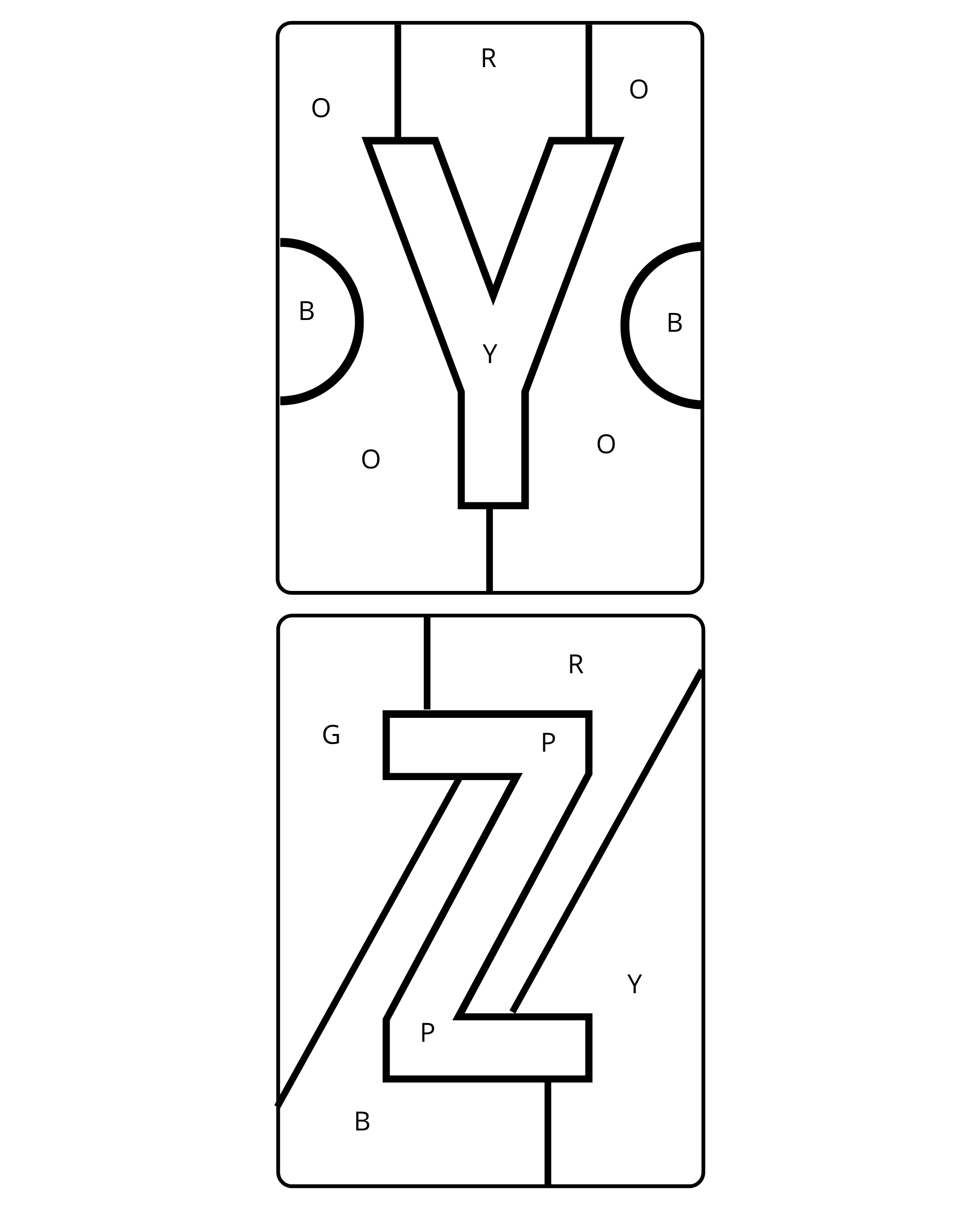 Alphabet Paint by Number (Letter)