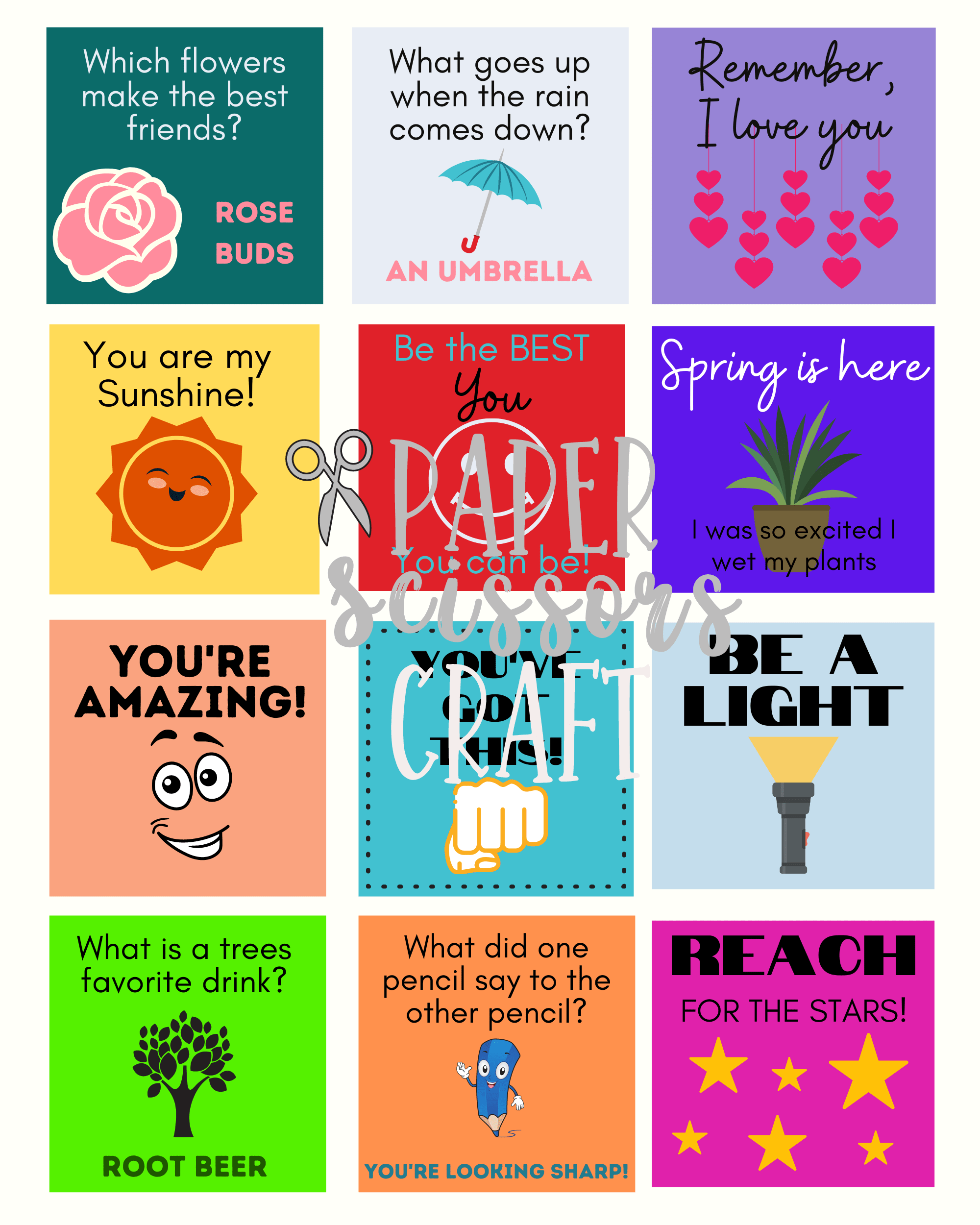 Fun Lunch Box Notes for Kids