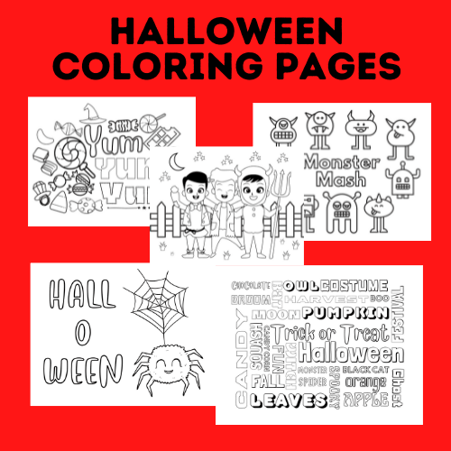Halloween Fun Packet for Kids