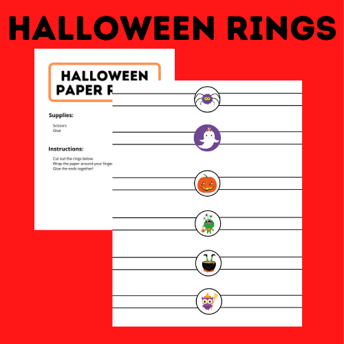 Halloween Fun Packet for Kids