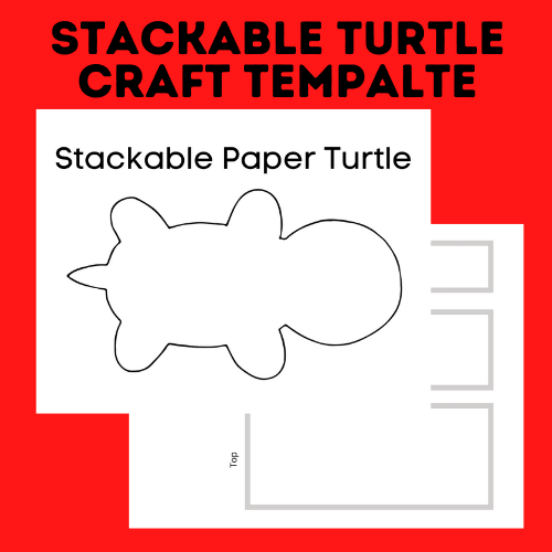 Stackable Turtle Craft Template