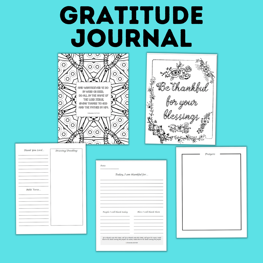 Gratitude Journal | Learn Gratitude | Grateful Journal