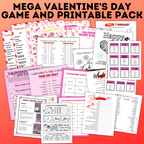 Mega Valentine's Day Game and Printable Pack for Kids