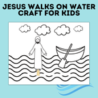 Jesus Walking on the Water Craft