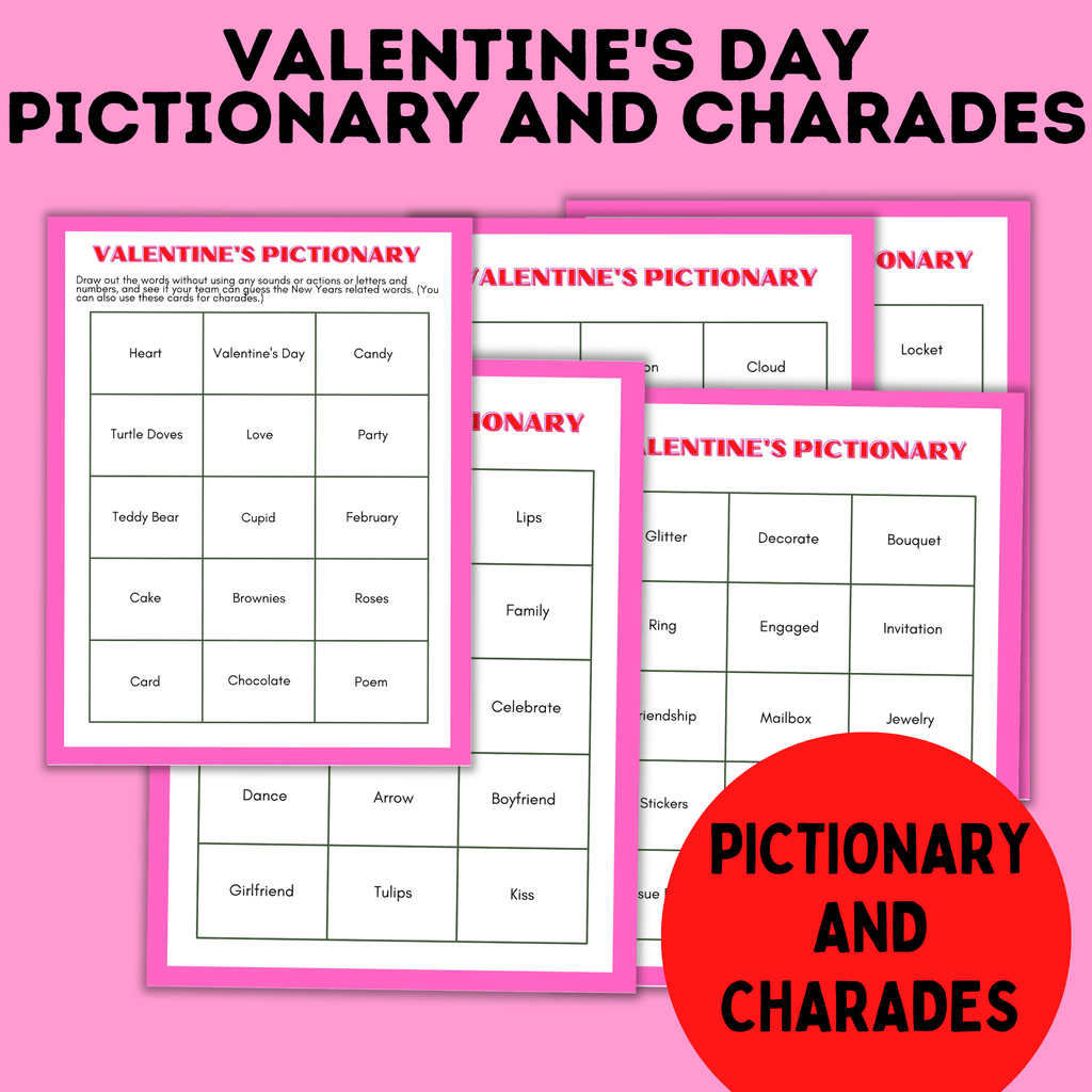 Mega Valentine's Day Game and Printable Pack for Kids