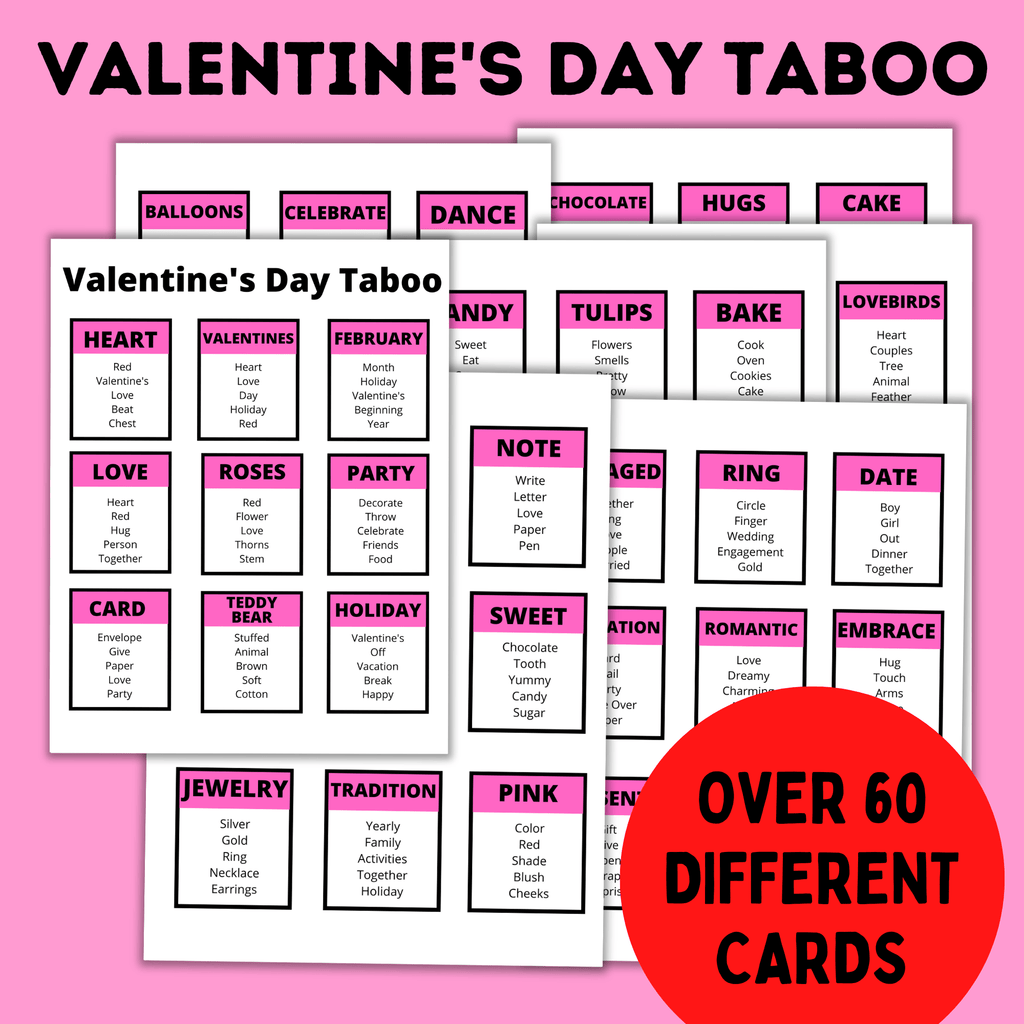 Mega Valentine's Day Game and Printable Pack for Kids