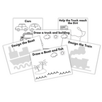 Trains, Cars, Trucks and Planes Busy Packet for 3-5 year Old's